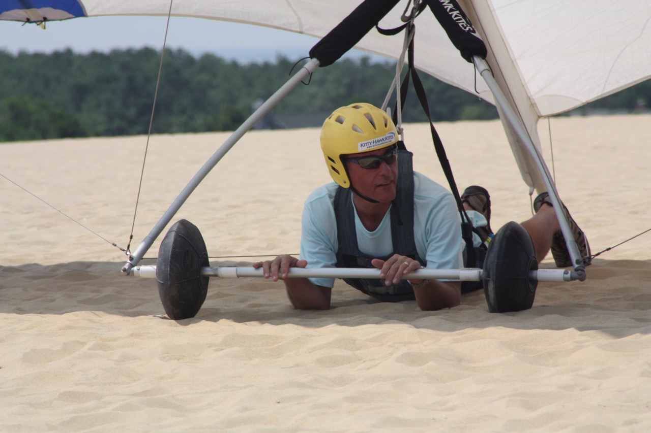 <b>Hangglider</b><br><i>Lessons at Jockey's Ridge, NC, Jul 2010</i>